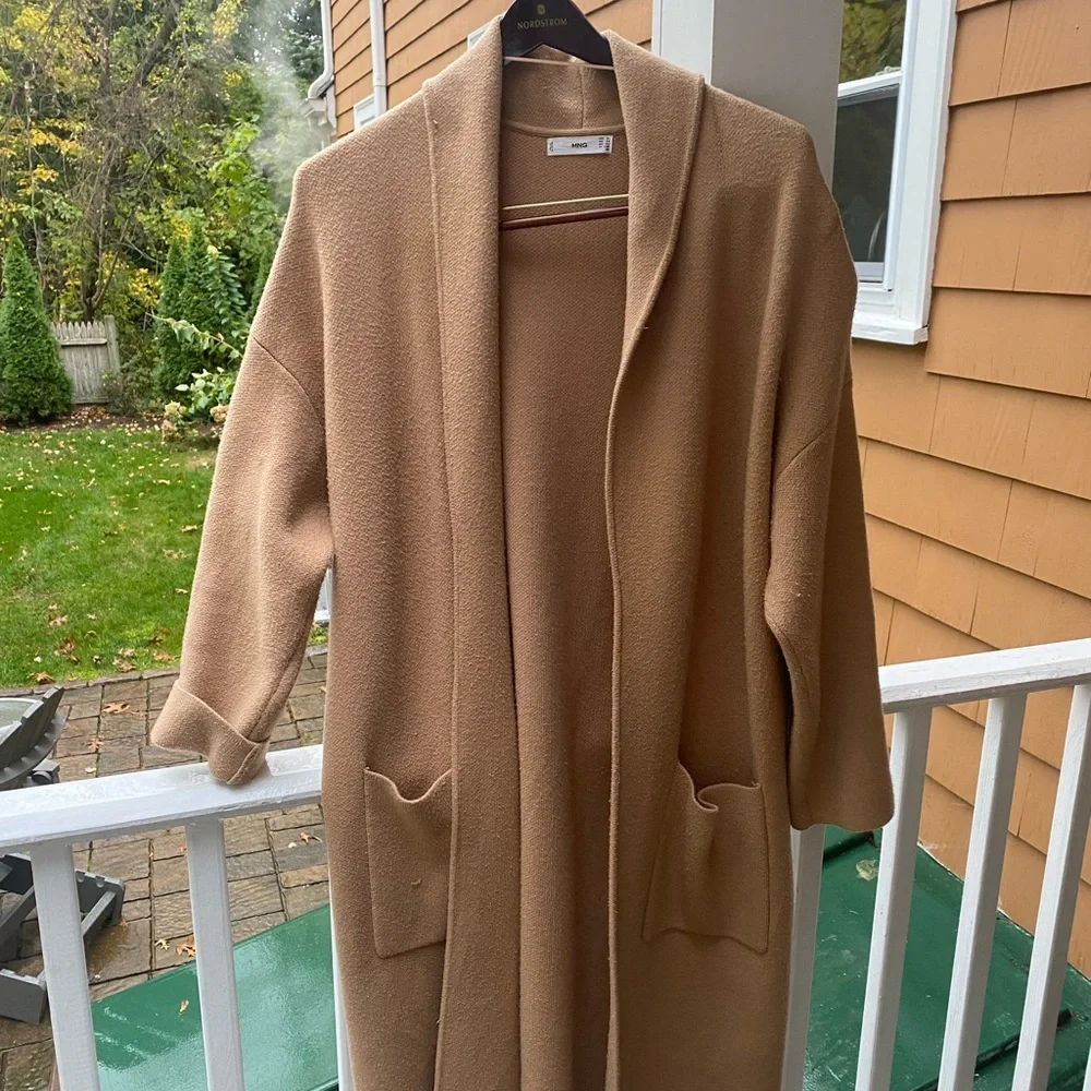 Mango Tan Women's Cardigan - Picture 1 of 8